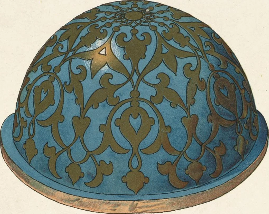 An illustration from Denkmäler persischer Baukunst : geschichtliche Untersuchung und Aufnahme muhammedanischer Backsteinbauten in Vorderasien und Persien, 1901, leaf 74