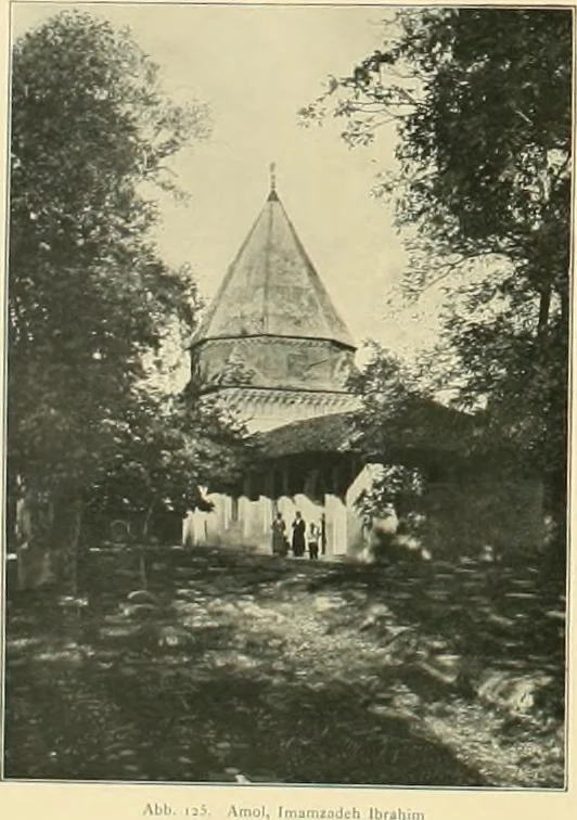 An illustration from Denkmäler persischer Baukunst : geschichtliche Untersuchung und Aufnahme muhammedanischer Backsteinbauten in Vorderasien und Persien, 1901, leaf 111