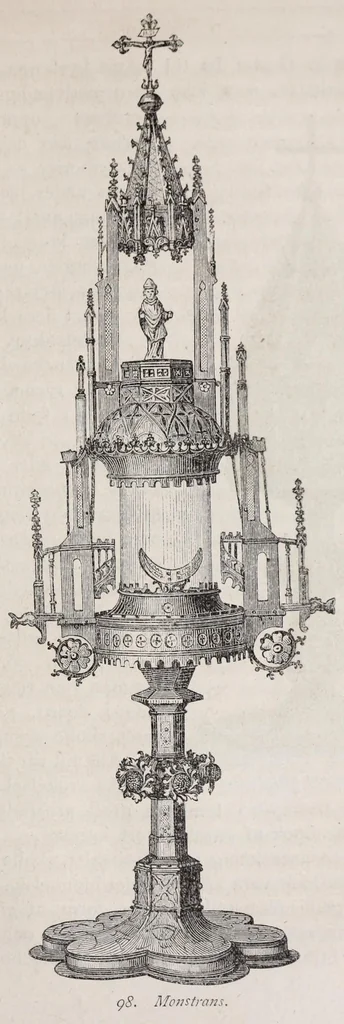 An illustration from Den kyrkliga konsten under Sveriges medeltid, 1875, leaf 121