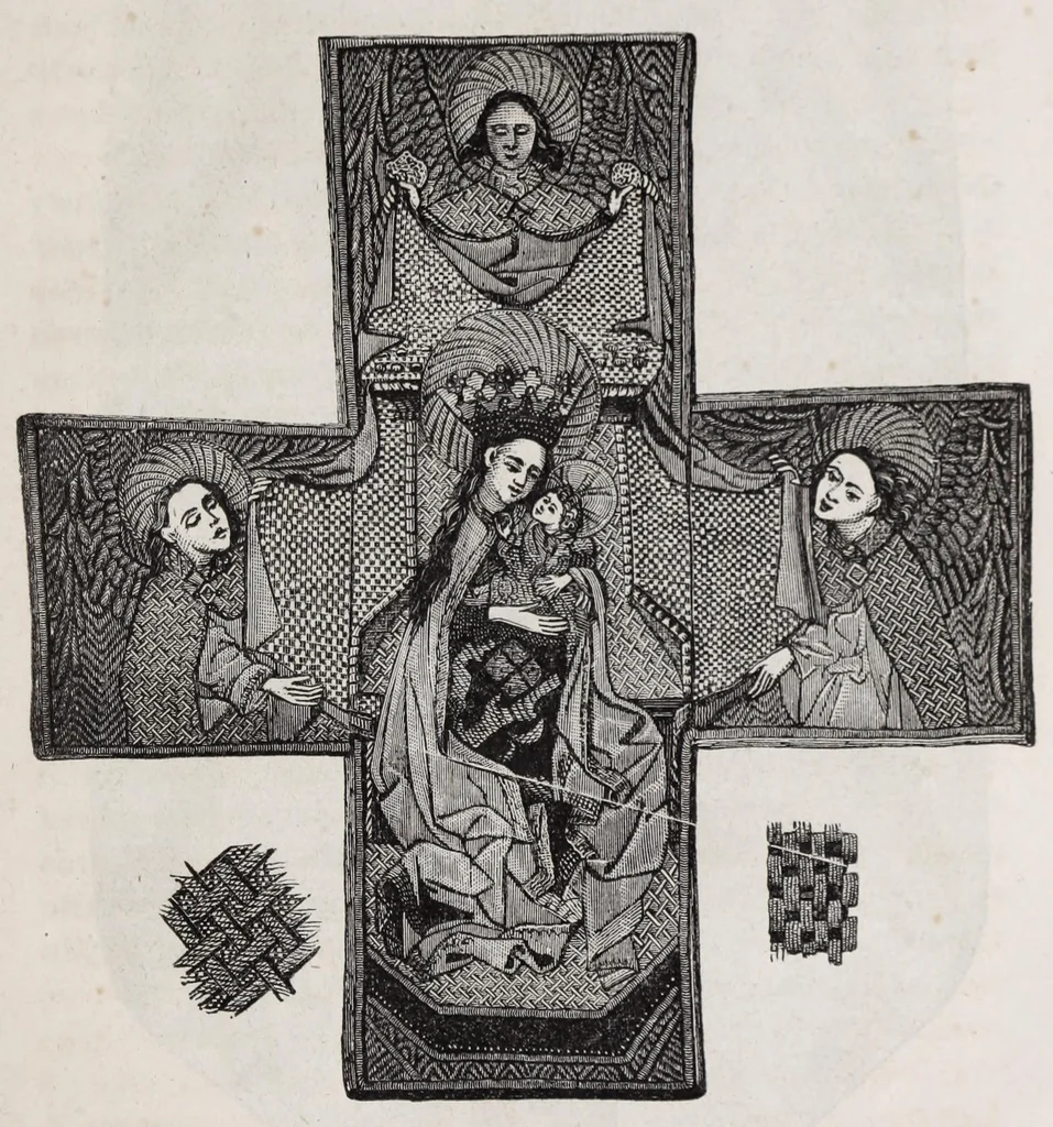 An illustration from Den kyrkliga konsten under Sveriges medeltid, 1875, leaf 133