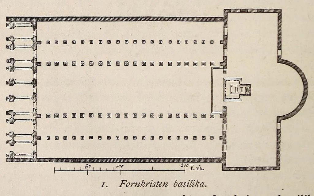 An illustration from Den kyrkliga konsten under Sveriges medeltid, 1875, leaf 18