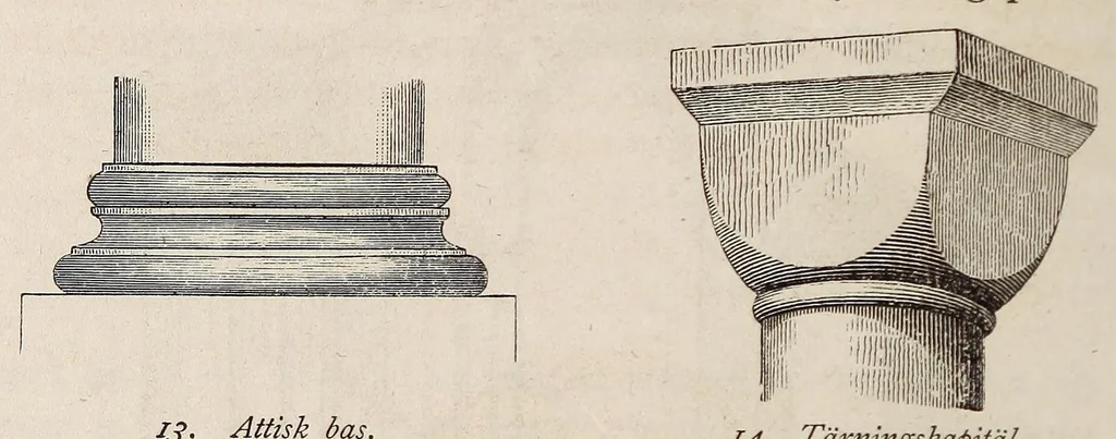 An illustration from Den kyrkliga konsten under Sveriges medeltid, 1875, leaf 24