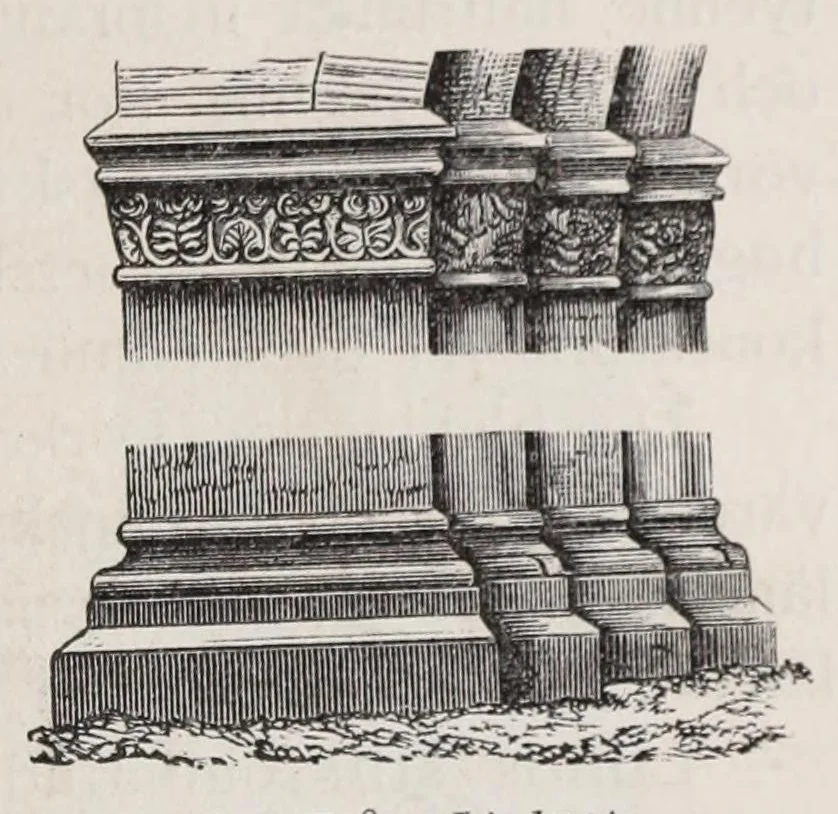An illustration from Den kyrkliga konsten under Sveriges medeltid, 1875, leaf 39