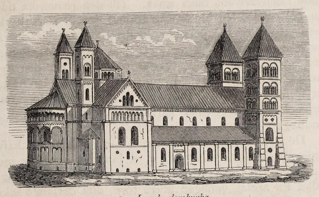 An illustration from Den kyrkliga konsten under Sveriges medeltid, 1875, leaf 43