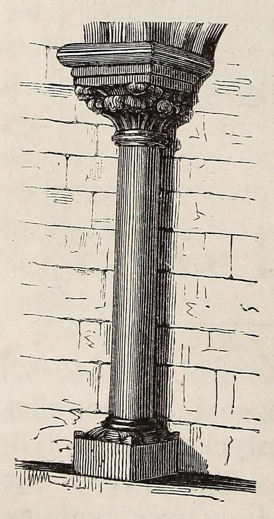 An illustration from Den kyrkliga konsten under Sveriges medeltid, 1875, leaf 48