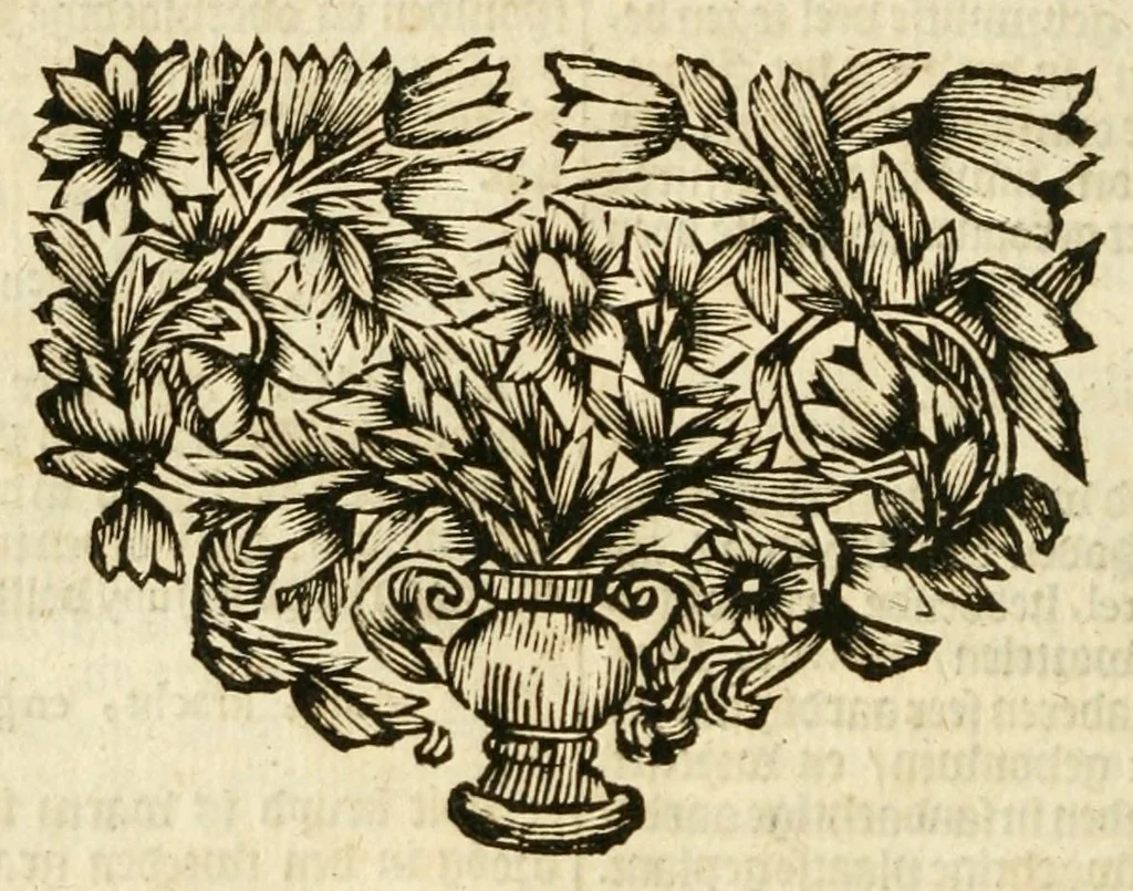 An illustration from Den nederlandtsen hovenier : zijnde het I. deel van het Vermakelijck land-leven, beschrijbende alderhande princelijke en heerlijcke lusthoven en hofsteden; en hoeman de selve, met veelderley uytnemende boomen, bloemen en kruyden, kan beplanted, bezaeyen, en vercieren ..., 1699, leaf 232