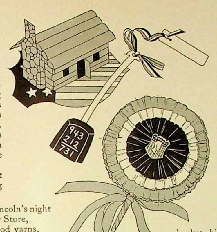 An illustration from Dennison's Party Magazine, Nos. 1, 2, and 6, 1928, 1928, leaf 34
