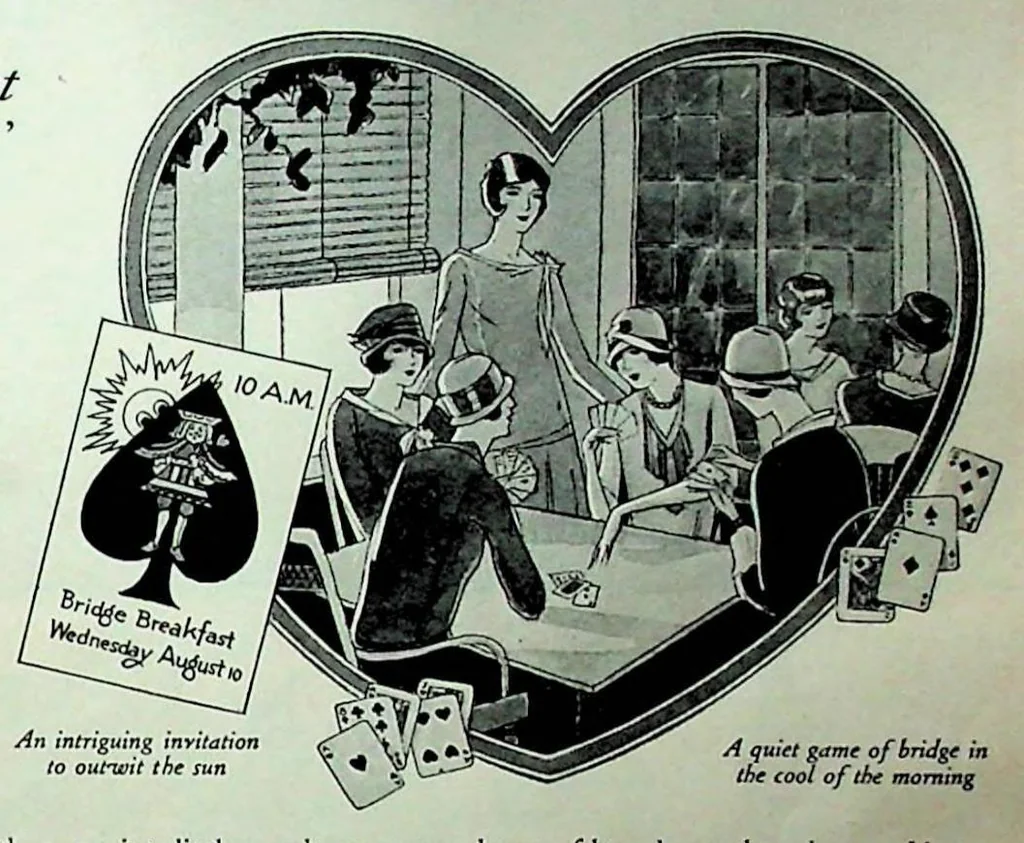 An illustration from Dennison's Party Magazine July 1927, 1927, leaf 6