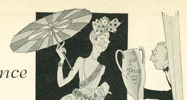 An illustration from Dennison's Party Magazine July 1928, 1928, leaf 12