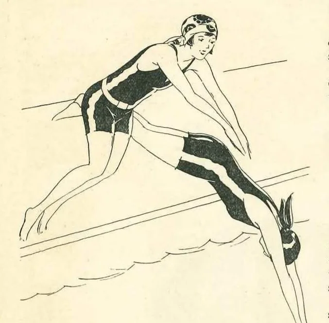 An illustration from Dennison's Party Magazine July 1928, 1928, leaf 9