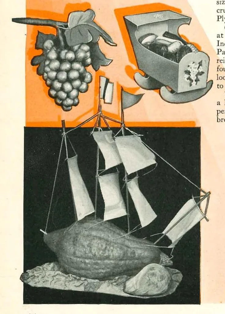 An illustration from Dennison's Party Magazine October 1928, 1928, leaf 19