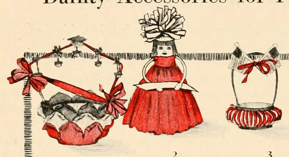 An illustration from Dennison's gala book., 1910, leaf 12