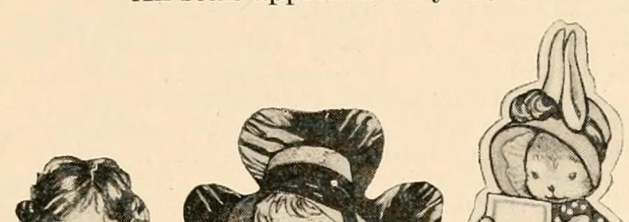 An illustration from Dennison's gala book., 1910, leaf 37
