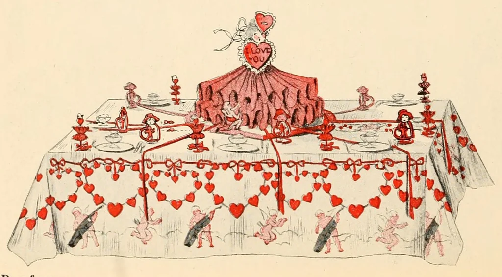 An illustration from Dennison's gala book., 1910, leaf 8