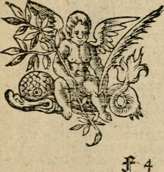 An illustration from Spiegel van den ouden ende nieuwen-tijt : bestaende uyt spreeck-woorden, ontleent van de voorige ende jegenwoordige eeuwe, verlustigt door menichte van sinne-beelden, met gedichten en prenten daer op passende, 1648, leaf 110