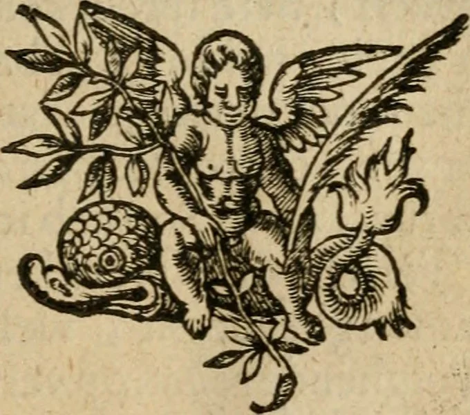 An illustration from Spiegel van den ouden ende nieuwen-tijt : bestaende uyt spreeck-woorden, ontleent van de voorige ende jegenwoordige eeuwe, verlustigt door menichte van sinne-beelden, met gedichten en prenten daer op passende, 1648, leaf 32