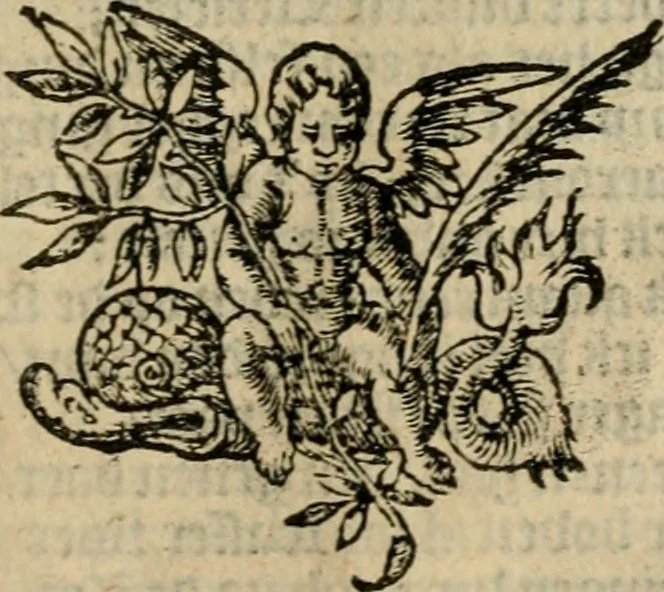 An illustration from Spiegel van den ouden ende nieuwen-tijt : bestaende uyt spreeck-woorden, ontleent van de voorige ende jegenwoordige eeuwe, verlustigt door menichte van sinne-beelden, met gedichten en prenten daer op passende, 1648, leaf 82