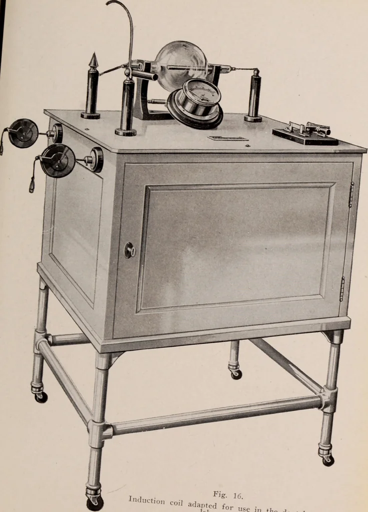 An illustration from Dental and oral radiography : a text book for students and practitioners of dentistry, 1916, leaf 56