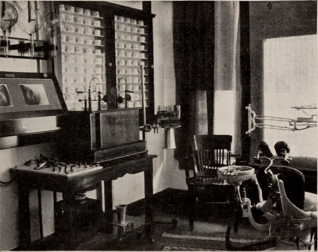 An illustration from Dental and oral radiography : a text book for students and practitioners of dentistry, 1916, leaf 80