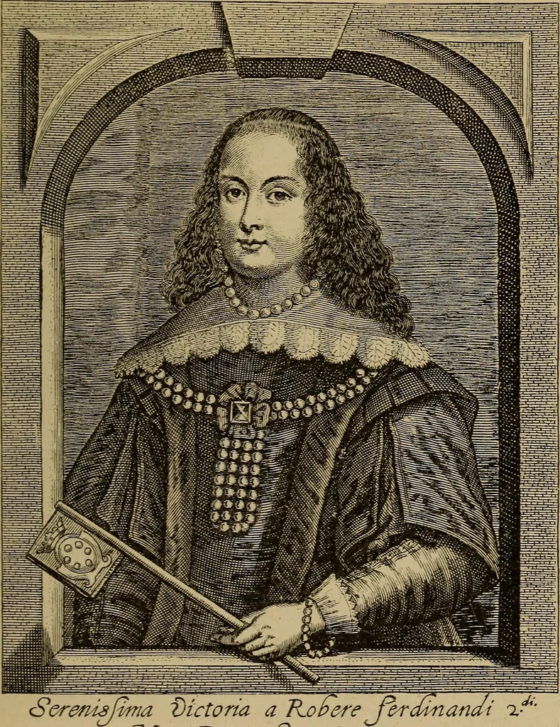 An illustration from Dentelles et guipures : anciennes et modernes, imitations ou copies. Varieté des genres et des points. 52 portraits documentaires, 249 échantillons de dentelles, collerettes, fraises, manchettes, rabats, etc., 1904, leaf 67