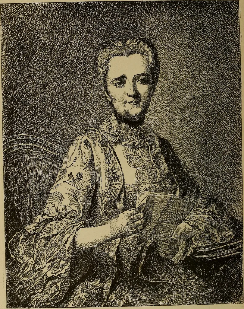 An illustration from Dentelles et guipures : anciennes et modernes, imitations ou copies. Varieté des genres et des points. 52 portraits documentaires, 249 échantillons de dentelles, collerettes, fraises, manchettes, rabats, etc., 1904, leaf 88