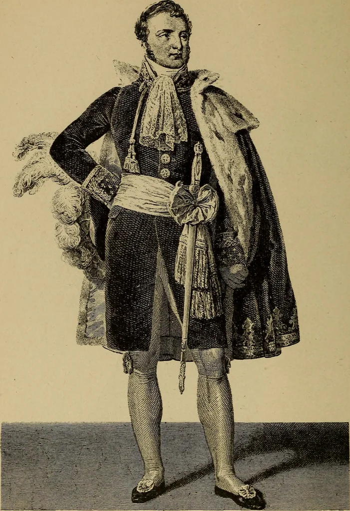 An illustration from Dentelles et guipures : anciennes et modernes, imitations ou copies. Varieté des genres et des points. 52 portraits documentaires, 249 échantillons de dentelles, collerettes, fraises, manchettes, rabats, etc., 1904, leaf 98