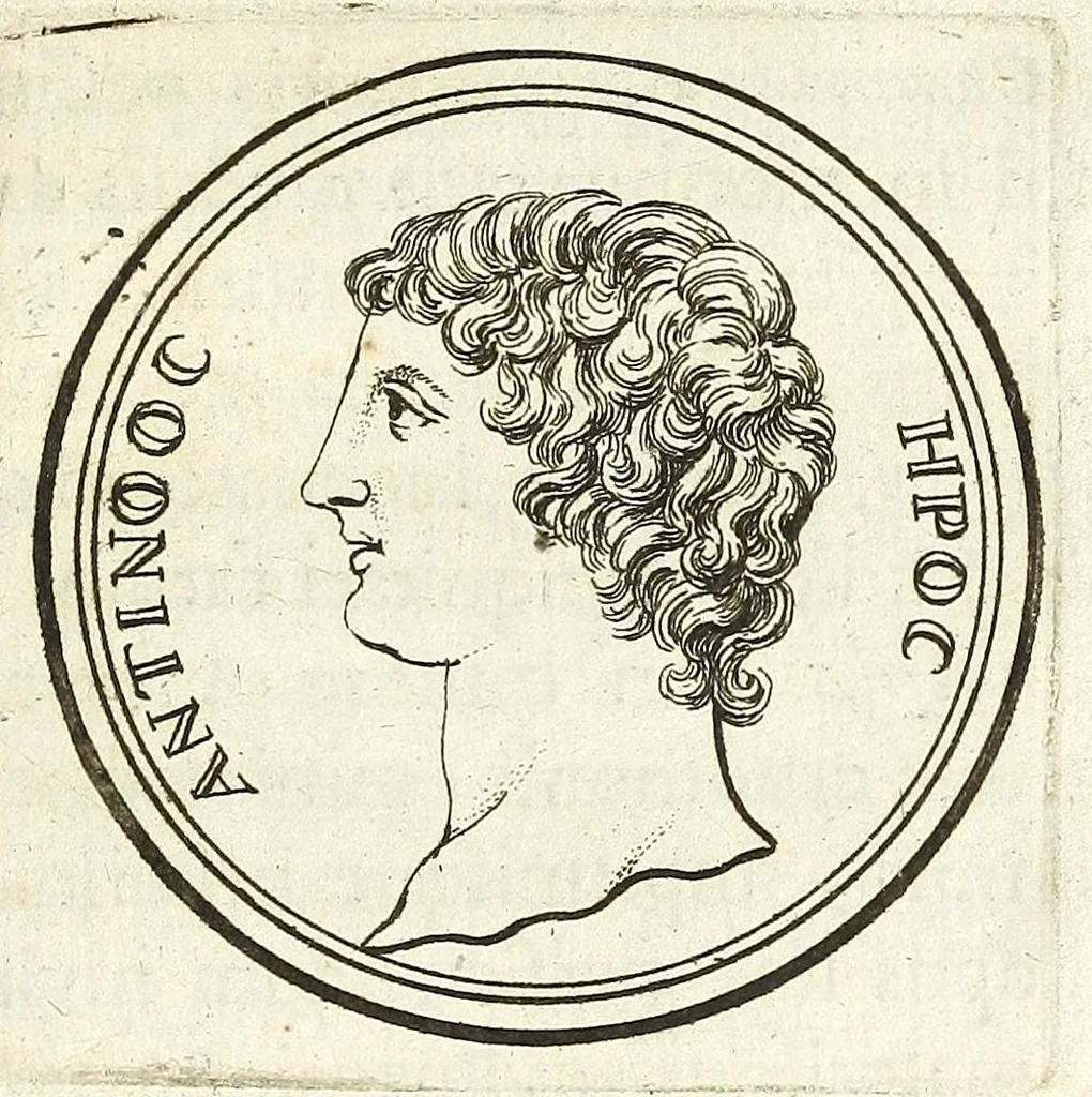 An illustration from De nummo Pantheo Hadriani Imperatoris, ad ill[uminati]mum Spanhemium dissertatio : in qua praeter nonnulla de consecrationibus veterum, illarúmque origine, peculiaris quaedam instituitur comparatio inter Hadrianum, & Alexandrum M. multáque illis communia demonstrantur, 1690, leaf 71