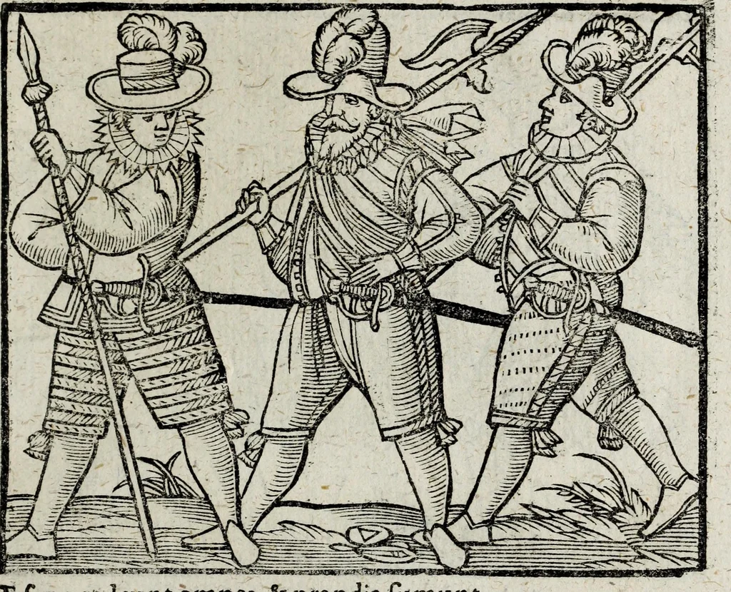 An illustration from De nuptiis illustris ac generosi Domini, Dom. Iohannis Georgii, Comitis a Zollern, serenissimi vtriusque Bauariae Ducis, Maxaemiliani consiliarij, &c. illustris & generosi Domini, Dom. Italo Friderici, Comitis à Zollern, Sigmaringen & Veringen, Domini in Haigerloch & Wehrstain, Romani Imperij Cubicularij haereditarij, Sacrae Caes. Maiestatis consiliarij intimi, &c. filii vnicè dilecti, Dominorum suorum clementissimorum, cum illustri et generosa Domina, Do. Francisca, illustris & generosi Domini, Dom. Friderici Vvild, Comitis in Thaumb & Kyrburg, Comitis Rheinensis in Stain, Comitis à Salm, & Domini in Vinstingen, &c. filia : celebratis Hechingae XI. Octobris, anno salutis M. D. IIC. libri septem : versu heroico, 1601, leaf 111