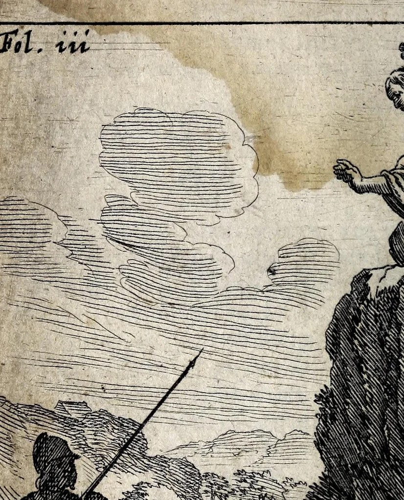 An illustration from Den verstandigen vroomen ridder, don Quichot de la Mancha, 1657, leaf 140