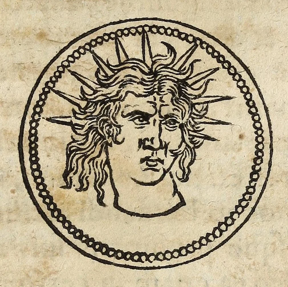 An illustration from De nvmismate censvs, a Pharisaeis in qvaestionem vocato : dissertatio theologistorica Marqvardi Freheri .., 1599, leaf 27