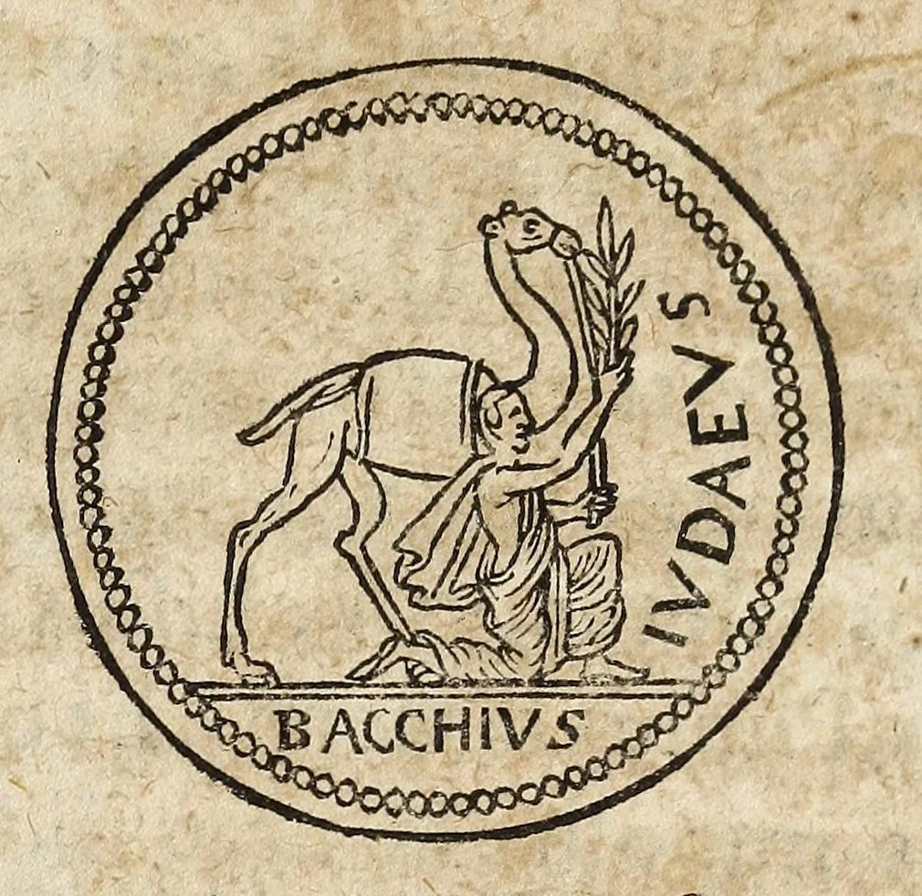 An illustration from De nvmismate censvs, a Pharisaeis in qvaestionem vocato : dissertatio theologistorica Marqvardi Freheri .., 1599, leaf 29