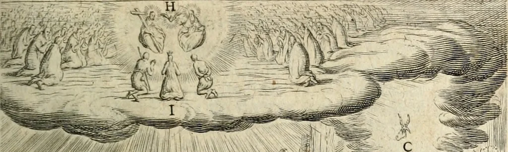 An illustration from Den wech des eeuwich levens, 1622, leaf 26