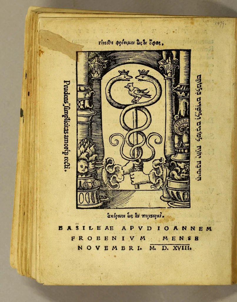 An illustration from De optimo reip. statu, deque noua insula Vtopia, libellus uere aureus, nec minus salutaris quám festiuus,, 1518, leaf 170