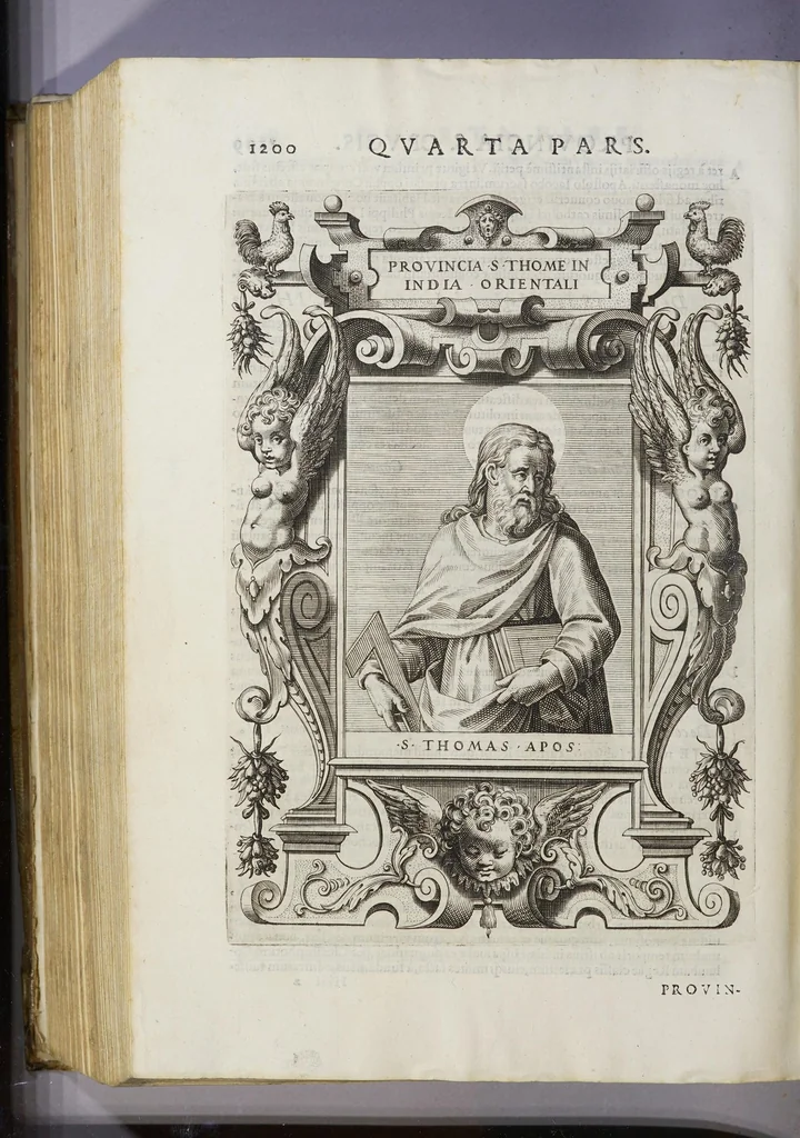 An illustration from De origine seraphicae religionis Fra[n]ciscanae eiusq[ue] progressibus, : de Regularis Obserua[n]ciae institutione, forma administrationis ac legibus admirabiliq[ue] eius propagatione., 1587, leaf 1214