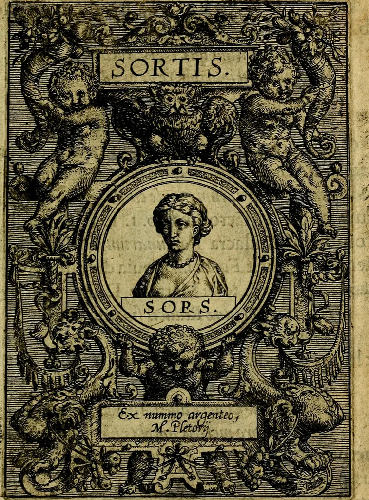 An illustration from Deorvm dearvmqve capita, ex antiquis numismatibus Abrahami Ortelii collecta et historica narratione illustrata a Francisco Sweertio, 1602, leaf 102