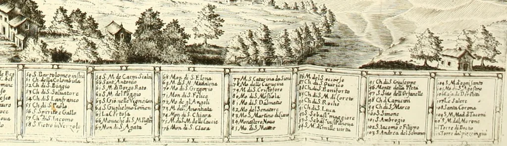 An illustration from De' palazzi reali che sono stati nella città e territorio di Pavia : dissertazione, 1771, leaf 189