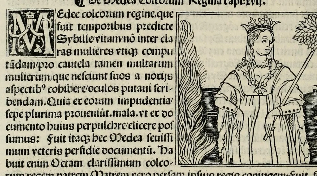 An illustration from De plurimis claris sceletisq mulieribus opus prope diuinu novissime congestum, leaf 58