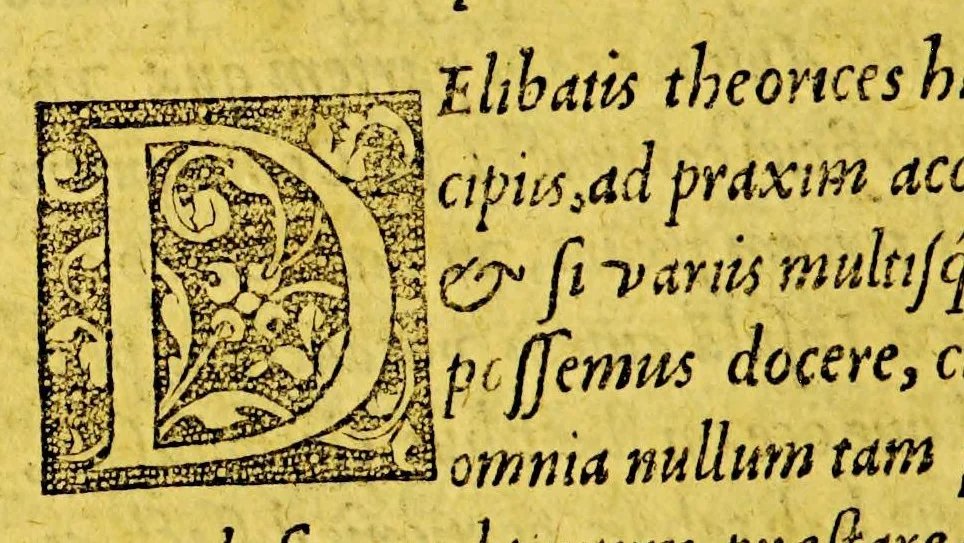 An illustration from De principiis astronomiae et cosmographiae: deque vsu globi ab eode[m] editi. Item de orbis diuisione, [&] insulis, rebúsq[ue]; nuper inue[n]tis. : Eiusdem libellus de locorum describendorum ratione. Et de eorum distantiis inueniendis, nunquam antehac visus., 1548, leaf 30