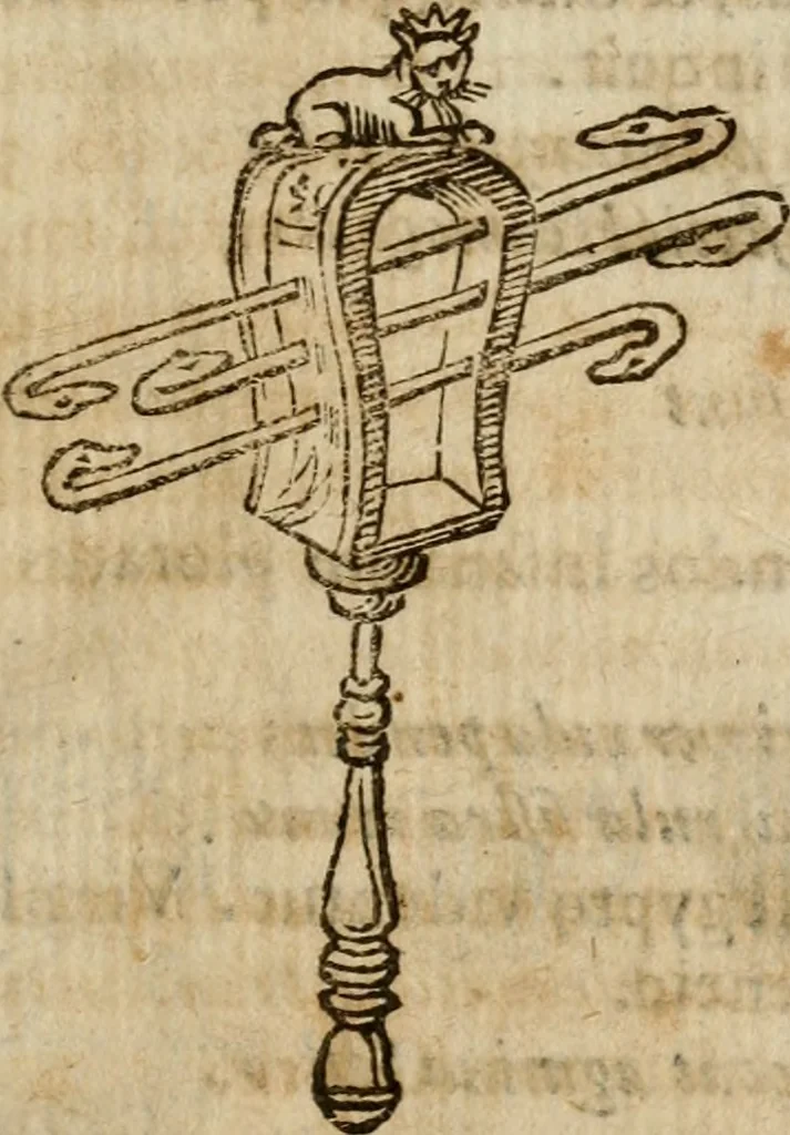 An illustration from De profanis, et sacris veteribvs ritibvs, 1665, leaf 104