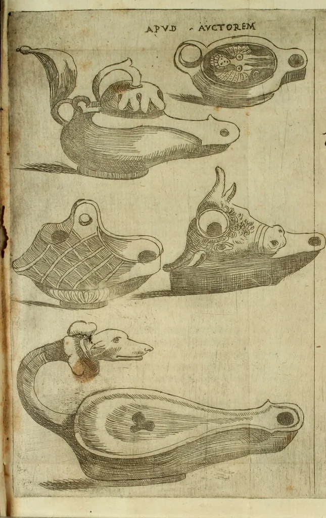 An illustration from De profanis, et sacris veteribvs ritibvs, 1665, leaf 110