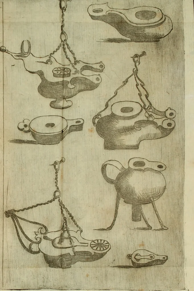 An illustration from De profanis, et sacris veteribvs ritibvs, 1665, leaf 110
