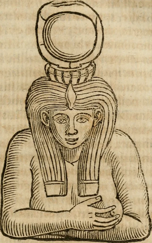 An illustration from De profanis, et sacris veteribvs ritibvs, 1665, leaf 118