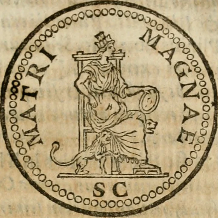 An illustration from De profanis, et sacris veteribvs ritibvs, 1665, leaf 154