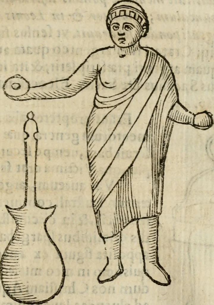 An illustration from De profanis, et sacris veteribvs ritibvs, 1665, leaf 206