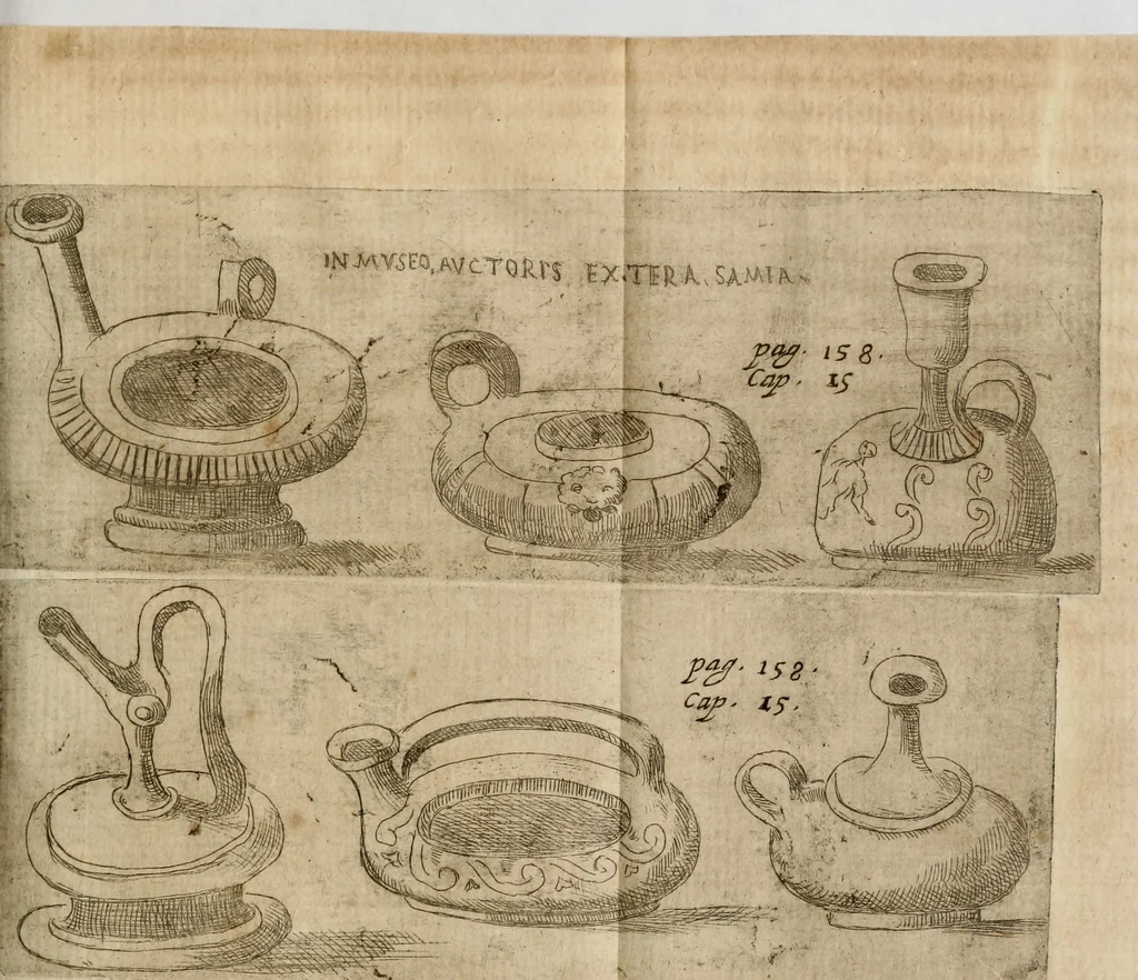 An illustration from De profanis, et sacris veteribvs ritibvs, 1665, leaf 208