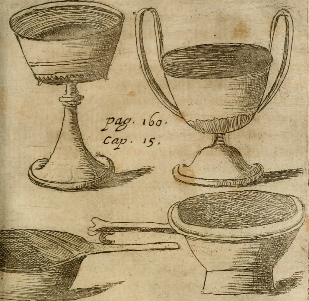 An illustration from De profanis, et sacris veteribvs ritibvs, 1665, leaf 214