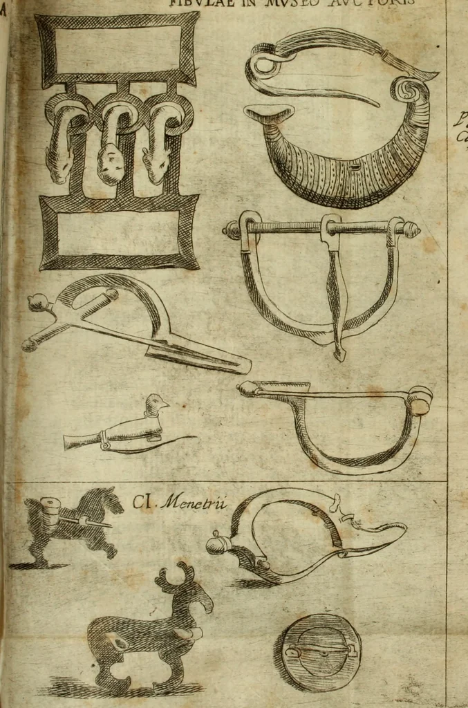 An illustration from De profanis, et sacris veteribvs ritibvs, 1665, leaf 244