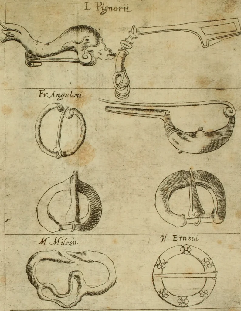 An illustration from De profanis, et sacris veteribvs ritibvs, 1665, leaf 244