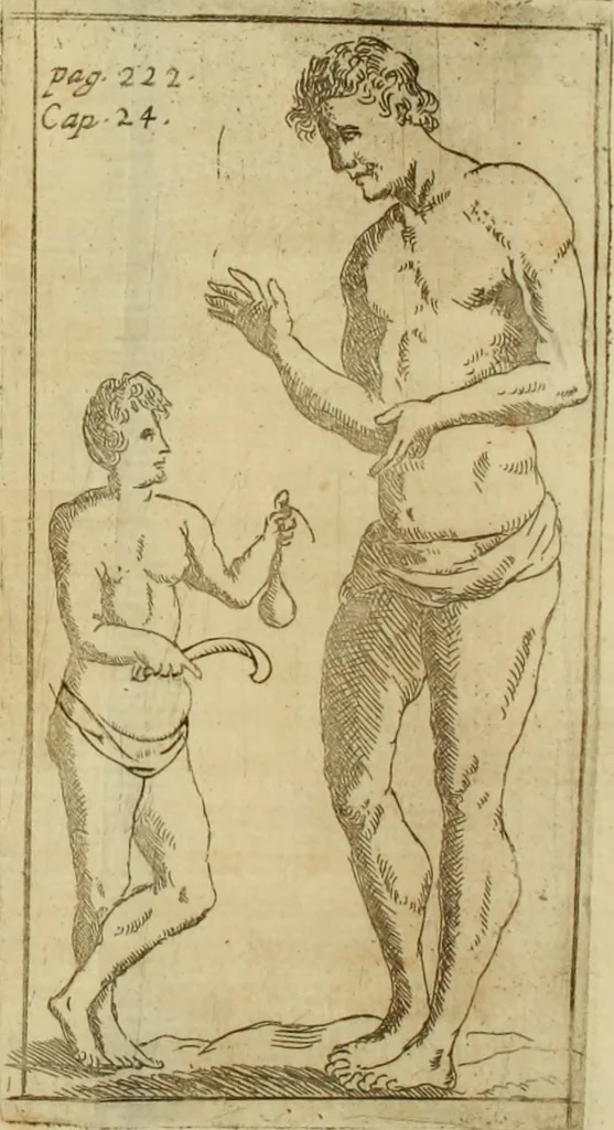 An illustration from De profanis, et sacris veteribvs ritibvs, 1665, leaf 280