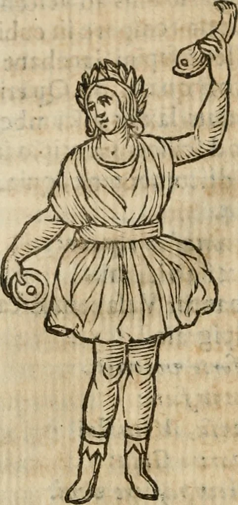 An illustration from De profanis, et sacris veteribvs ritibvs, 1665, leaf 297